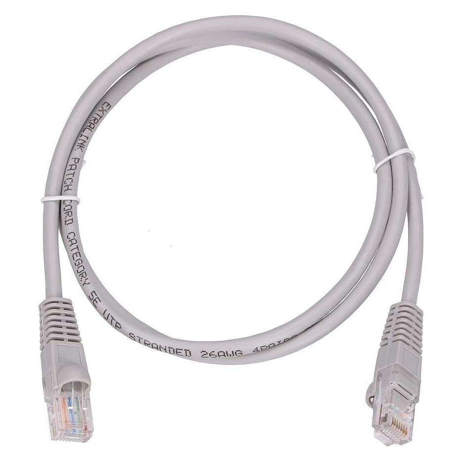 Extralink EX.7669 Netzwerkkabel U/UTP (UTP) (U/UTP, CAT5e, 1 m) (EX.7669)