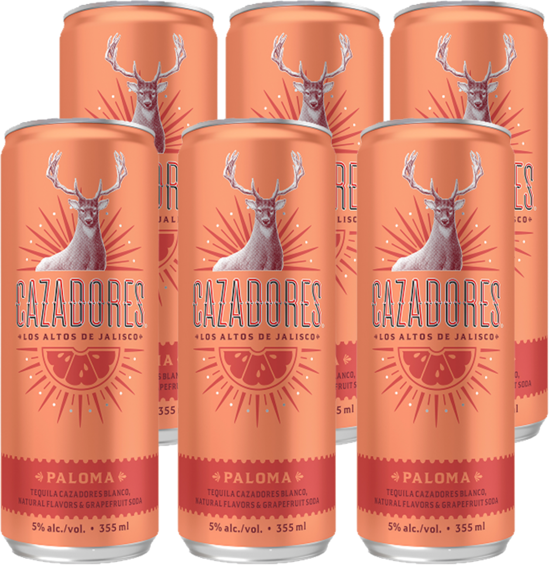 Cazadores Paloma 'Ready To Drink' (12x25cl)