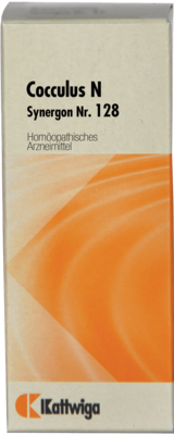 Kattwiga Arzneimittel GmbH SYNERGON KOMPLEX 128 Cocculus N Tropfen 50 ml 03575304