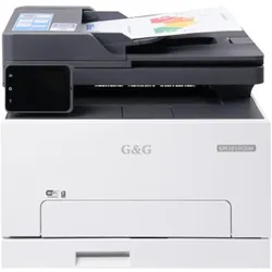 G&G GM2010CDW Farblaserdrucker 3-in-1-Multifunktion (Laser, Farbe), Drucker, Blau, Rot, Schwarz, Gelb