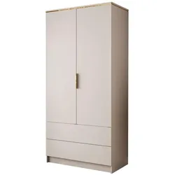 KLEIDERSCHRANK AURORA KASCHMIR 2D2S mit Schubladen