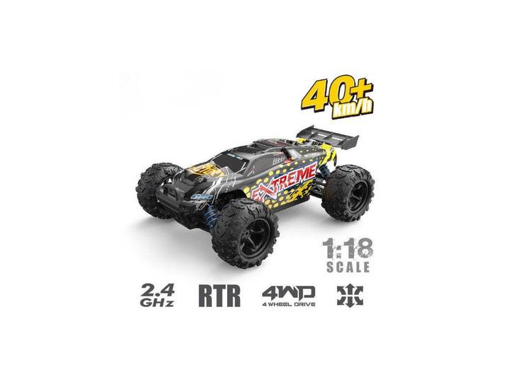ES-Toys RC-Buggy RC Elektro Buggy 1:18 mit 2,4Ghz, 40 km/h, Allradantrieb – L