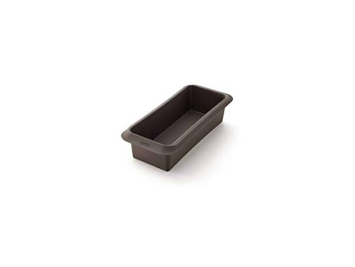 Lékué Moule Pain de Mie Marron Silicone/Platine