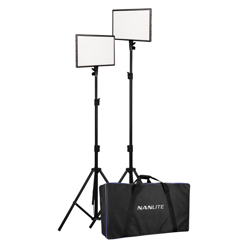 Nanlite Lumipad 25 LED 2 Light Kit With Stand And Bag (Videoleuchte) (LUMIPAD 25 2KIT)