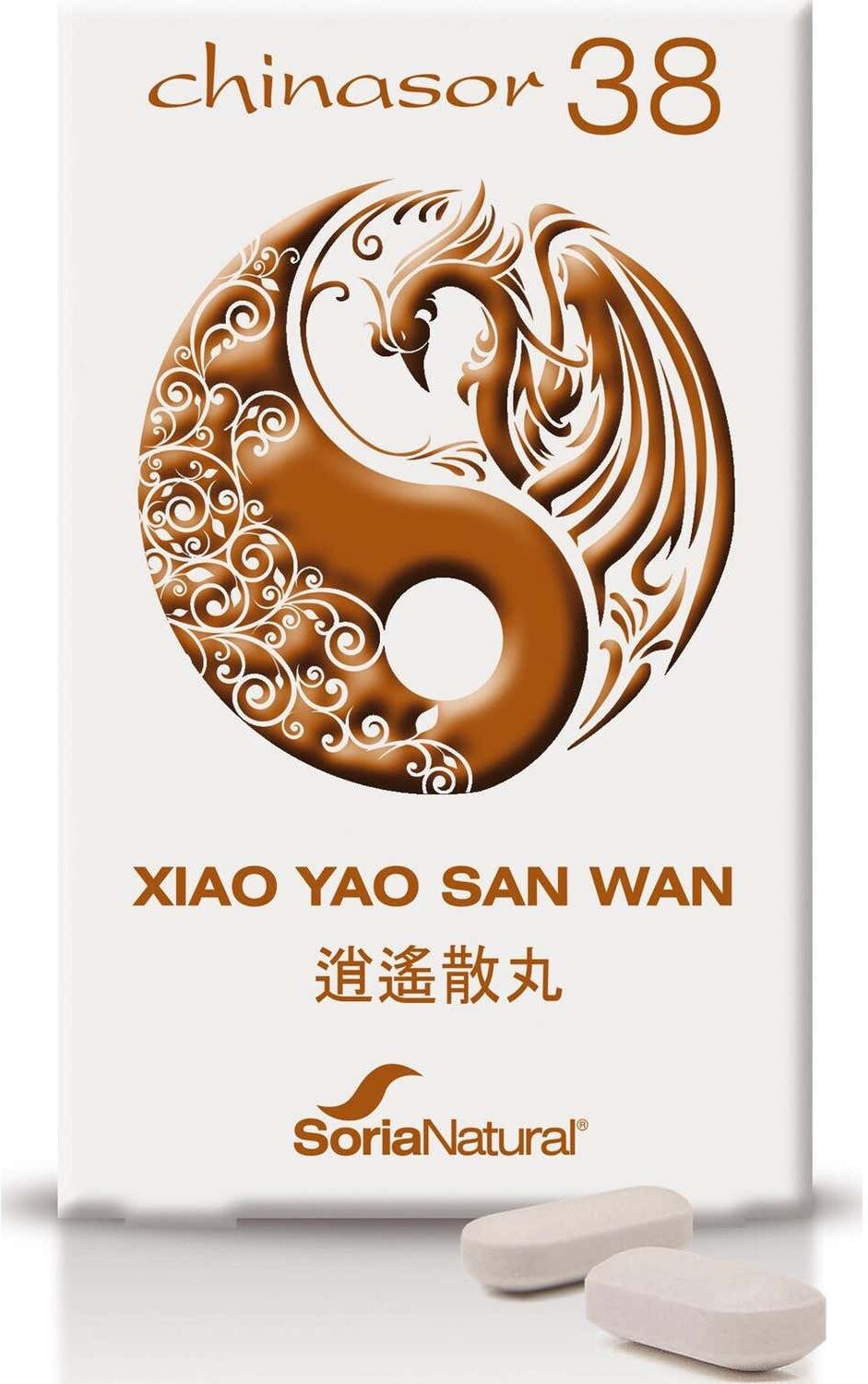 Soria Natural Chinasor 38 Xiao Yao San Wan 30comp