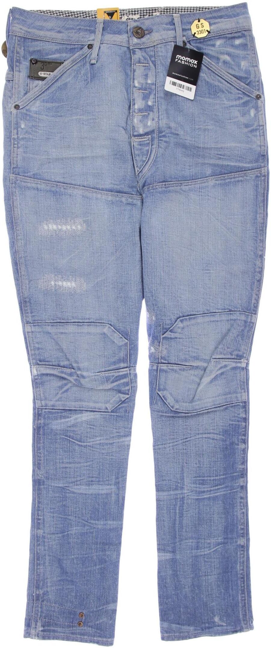 G Star RAW Damen Jeans, Hellblau, Gr. W26, Baumwolle - Second Hand