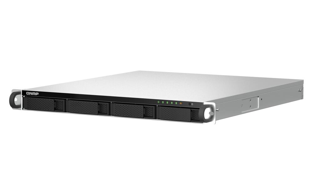 QNAP Systems QNAP TurboStation TS-464U-RP-8G 4 Einschübe NAS-Server Leergehäuse (TS-464U-RP-8G)