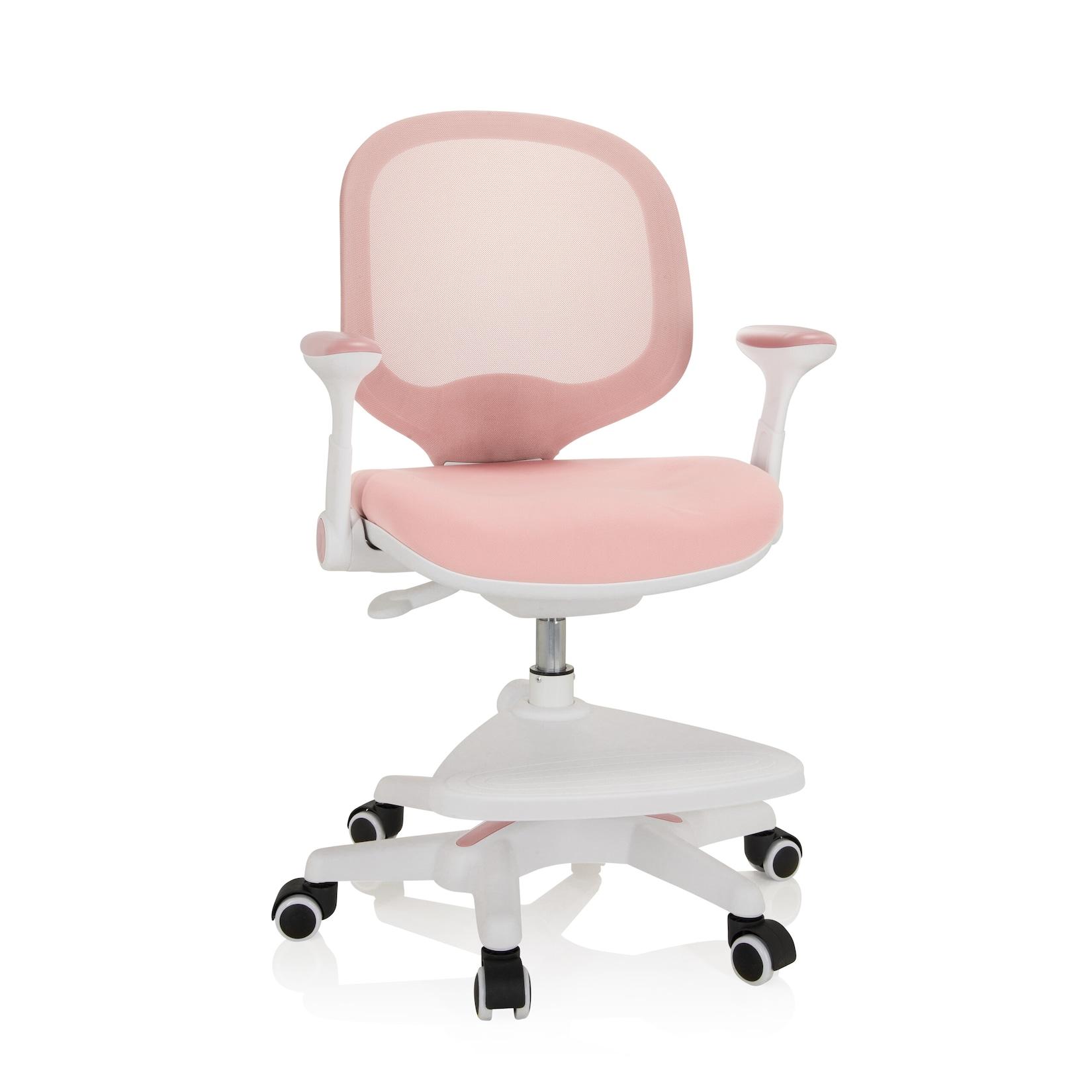 hjh OFFICE Kinderstuhl KID ERGO Stoff / Netzstoff mit Armlehnen