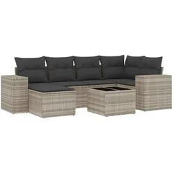 vidaXL, Gartenlounge, Laya (Mit Tisch)