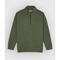 Element Lowcase Pigment Kids Half-Zip Sweater bronze green Gr. T14