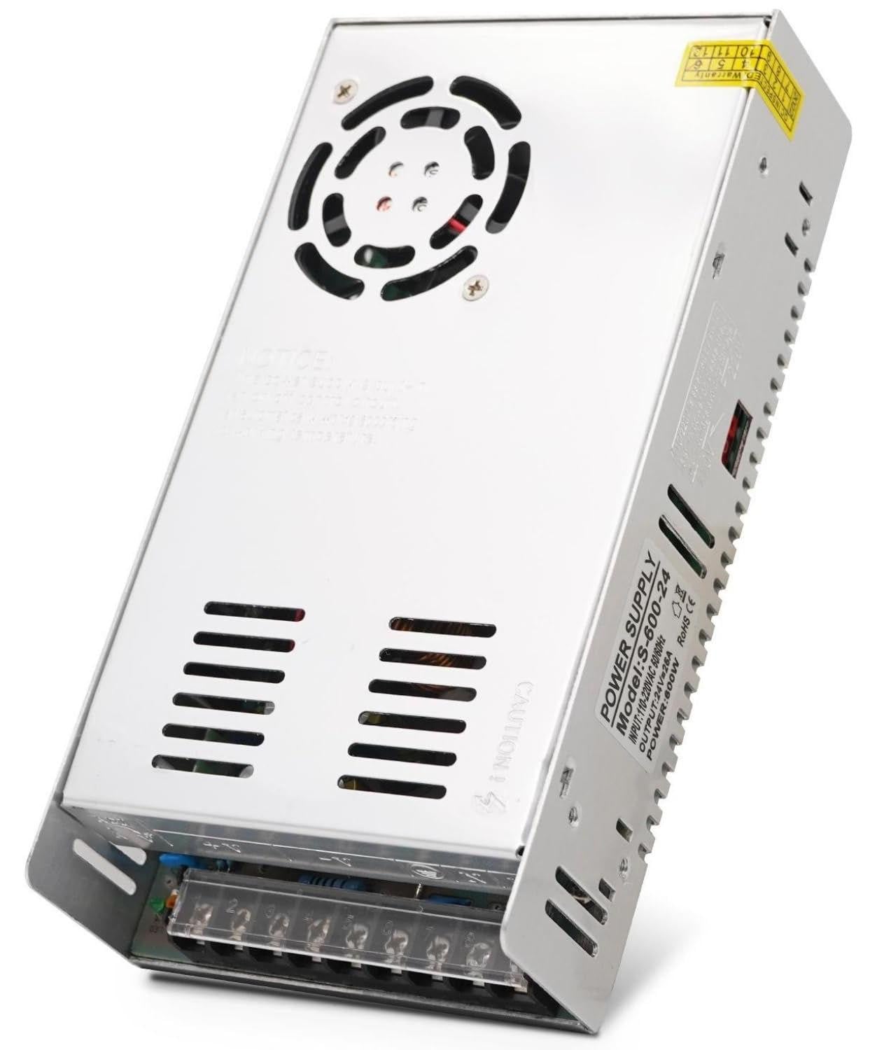 Lustrens Universele Schakelvoeding 24V 25A 600W AC naar DC Transformator