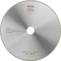 PFERD TOOLS Diamant-Trennscheibe D1A1R durchgängiger Belag für GFK/CFK - 68417838