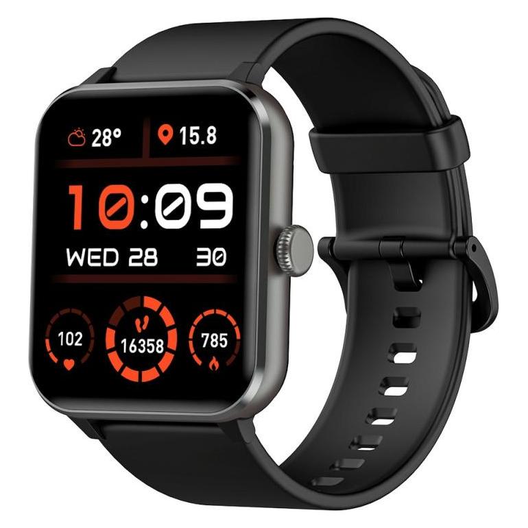 Blackview Smartwatches SMARTWATCH/R50 BLACK (44.46 mm, ohne SIM) (R50 BLACK)