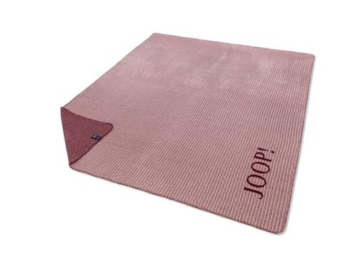 Joop! Wohndecken Woven Rouge