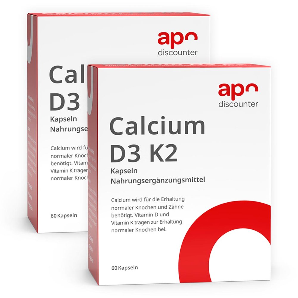 VIS-VITALIS GMBH Calcium D3 K2 Kapseln von apodiscounter 08102070