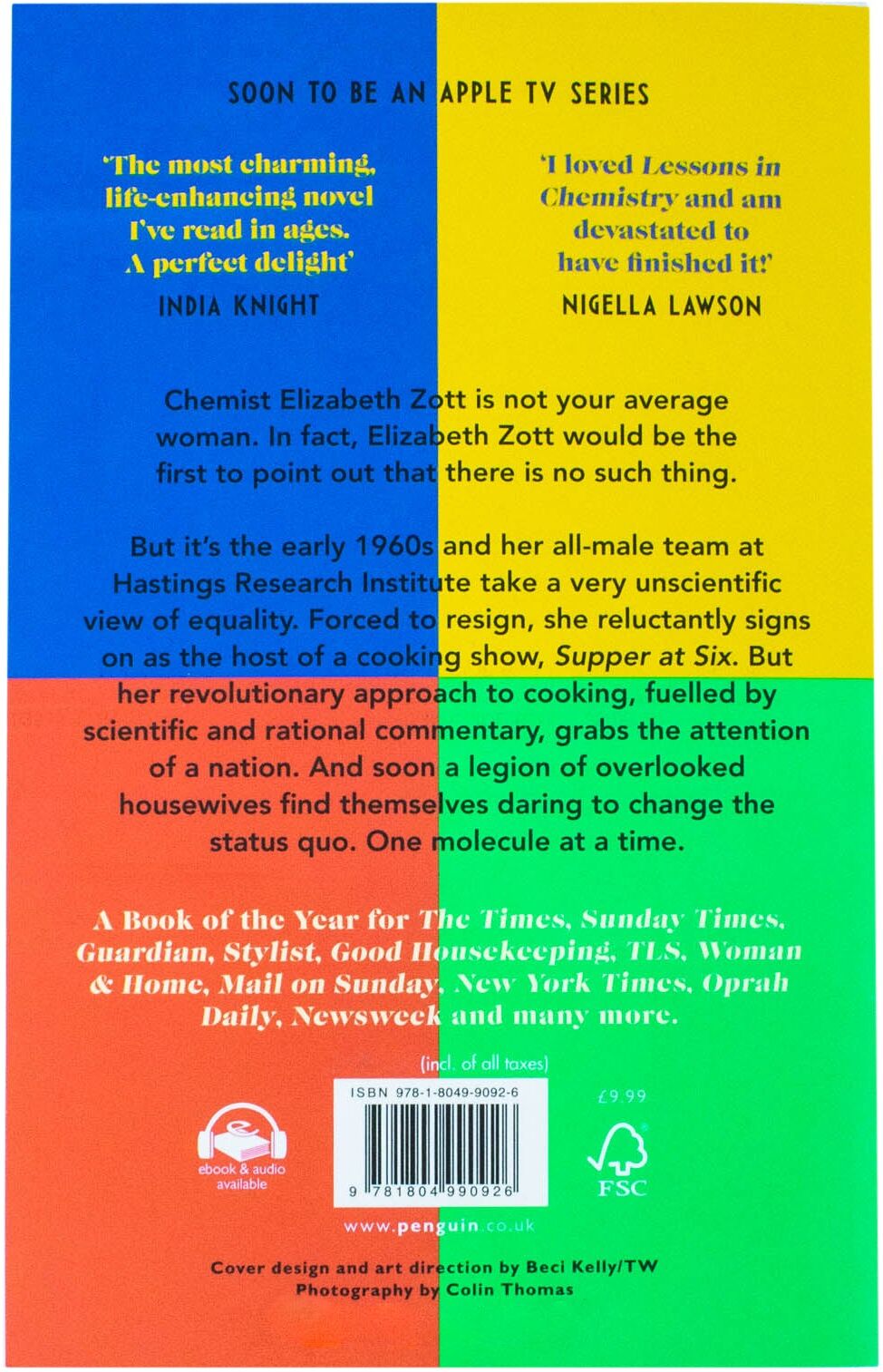 Penguin Lessons in Chemistry: The multi-million copy bestseller by Bonnie Garmus