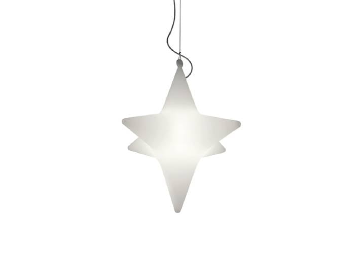SLIDE lampe à suspension SIRIO pour l'extérieur (Blanc - Polyéthylène)