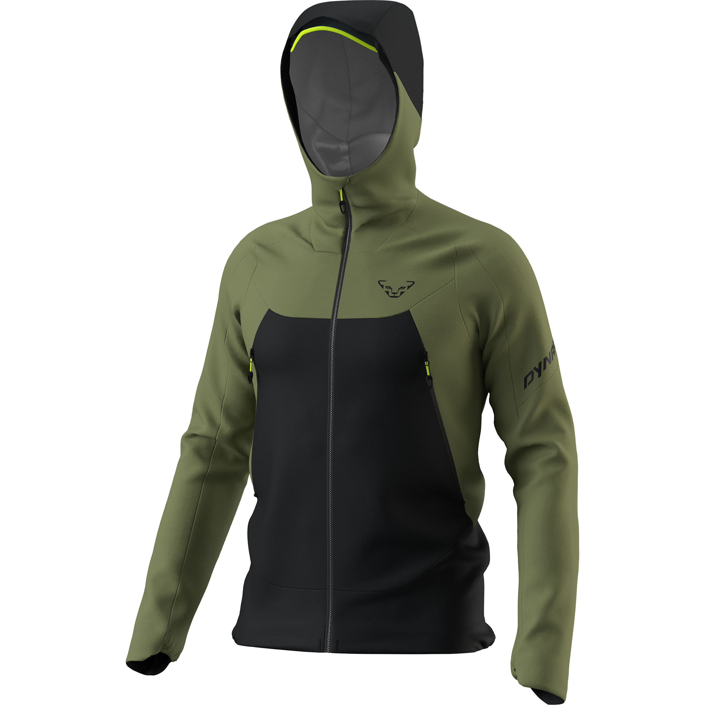 Dynafit Transalper 3L Herren Regenjacke oliv Größe M Bergsteigen | Trailrunning | Skitour Klein verpackbar Wasserabweisend