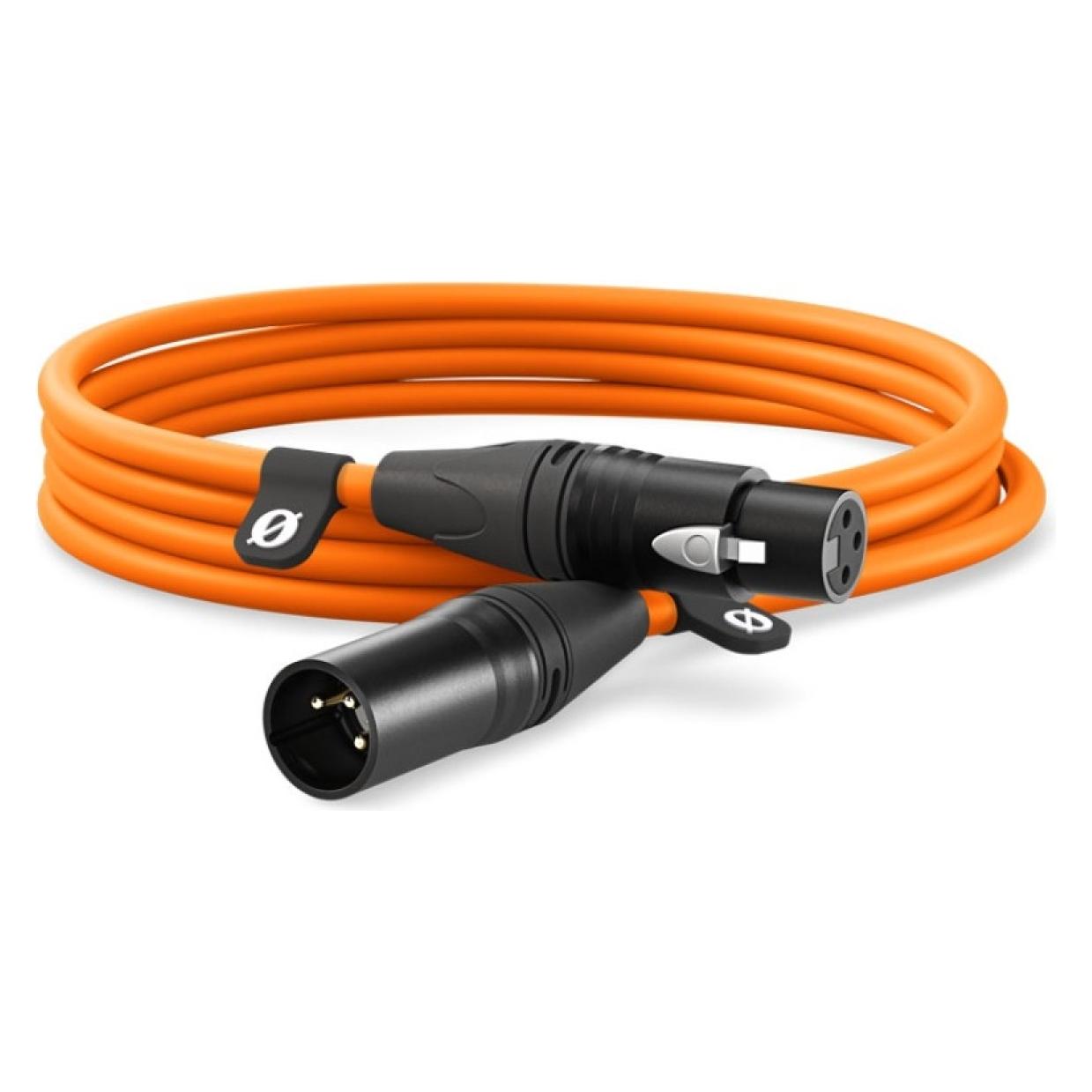 RØDE XLR-3 Orange (3 m, XLR Kabel) (XLR3M-O)