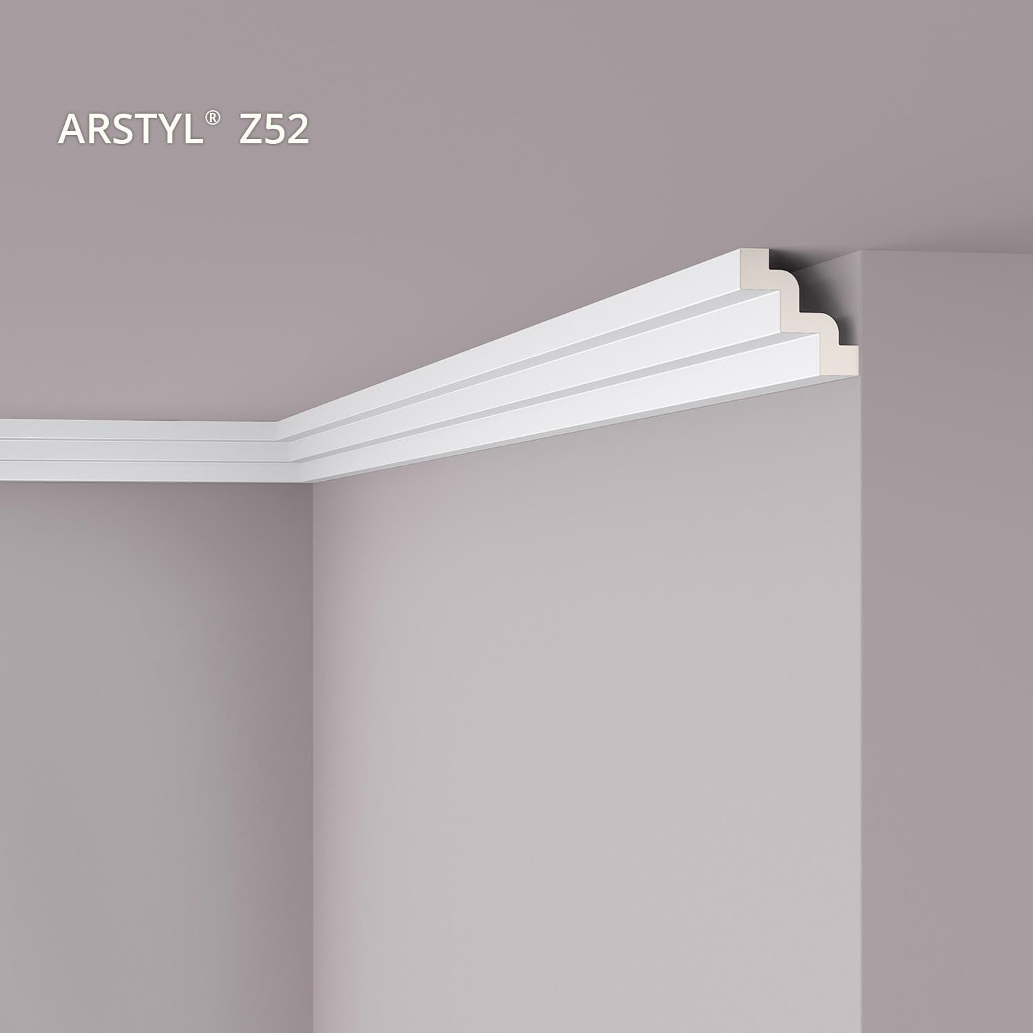 NMC Z52 ARSTYL Kroonlijst Sierlijst Lijstwerk 2 m