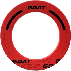 GOAT Darts Logo 1 PU Dartscheiben Surround red