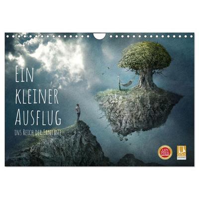 Ein kleiner Ausflug ins Reich der Fantasie (Wandkalender 2026 DIN A4 quer), CALVENDO Monatskalender