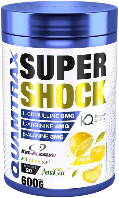 Quamtrax Super Shock 600g Limão