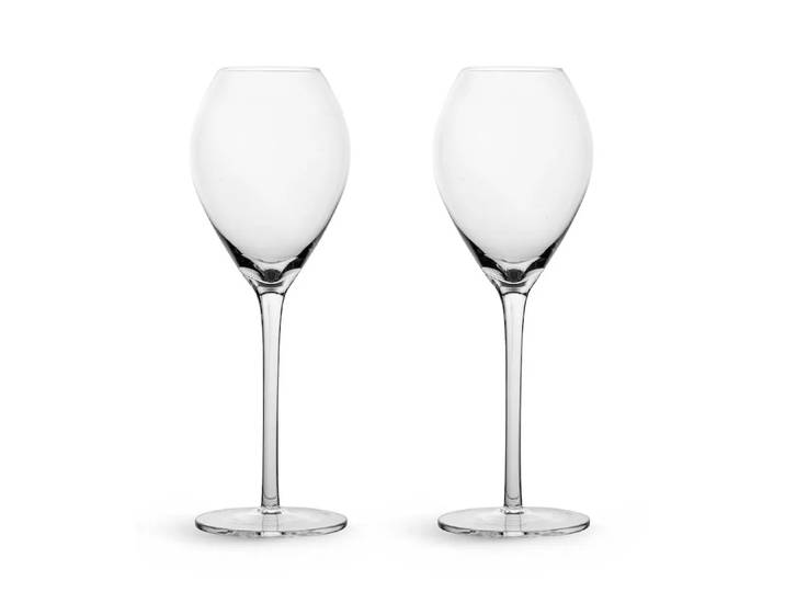Sagaform Verre à champagne Saga Lot de 2 Transparent