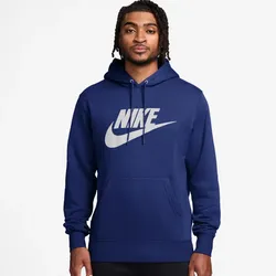 NIKE Club Fleece Hoodie Herren 455 - deep royal blue/deep royal blue/white 3XL