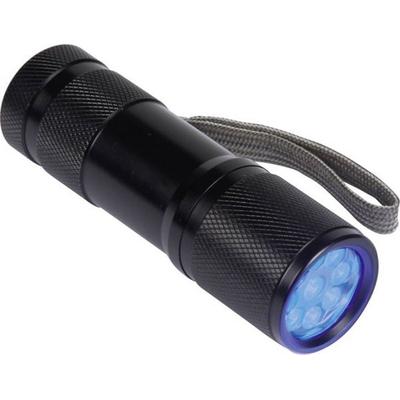Velleman UV-9 UV-LED Taschenlampe batteriebetrieben 58g