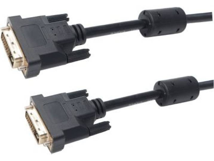 Essentielb - Câble Dvi Dvi 2m Double Link Male