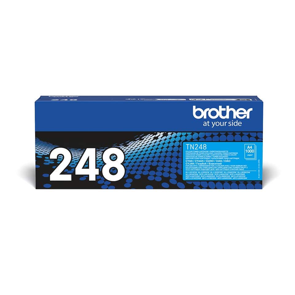 Brother TN-248C originale Druckerpatronen Cyan