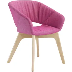 Züco Averio XS AV 0736 Loungesessel mit Holzgestell lässig gepolstert frei konfigurierbar