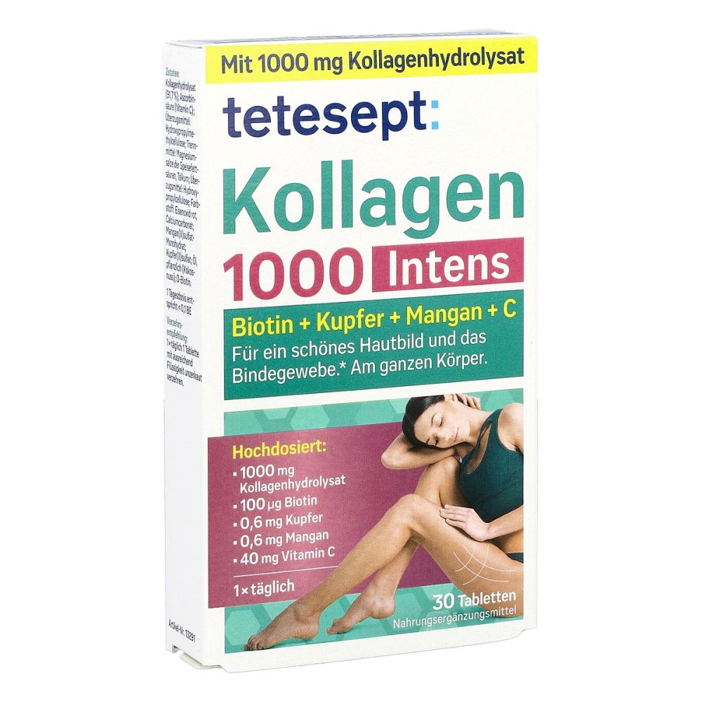Merz Consumer Care GmbH Tetesept Kollagen 1000 Intens Tabletten 17841212