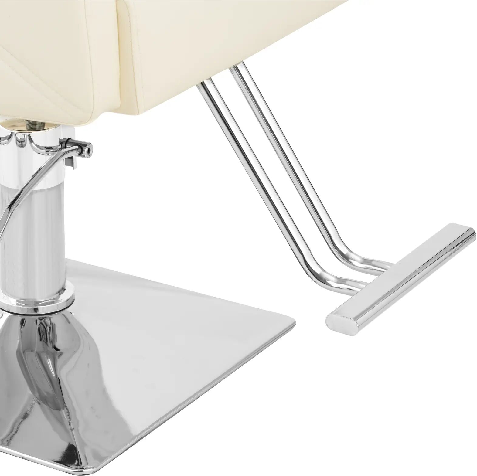 physa Friseurstuhl Carlisle mit Fußstütze - Sitzhöhe 49 - 63 cm - 150 kg - Beige PHYSA CARLISLE CREAM