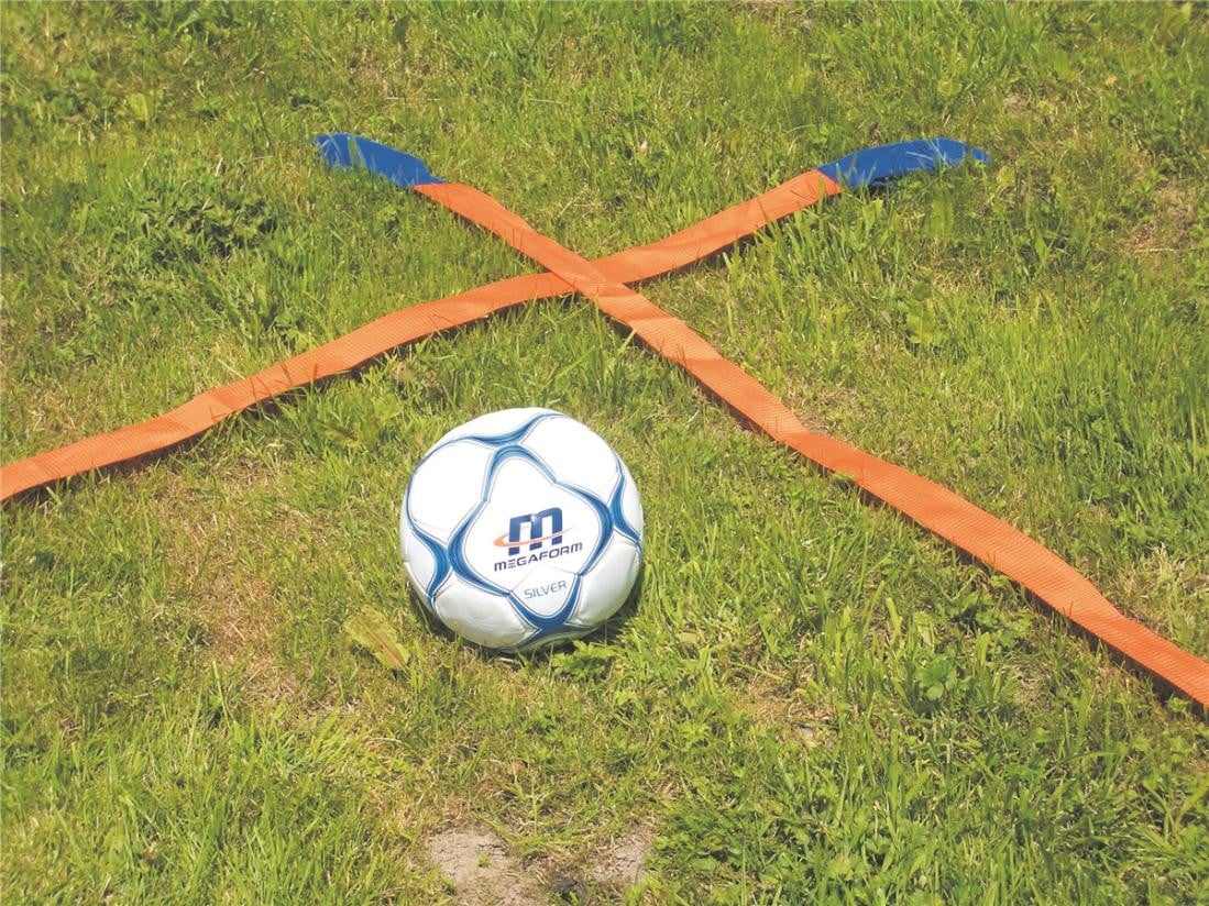 Megaform Spelveldmarkeringenset Easy Boundaries, 4 stuks, 10 meter