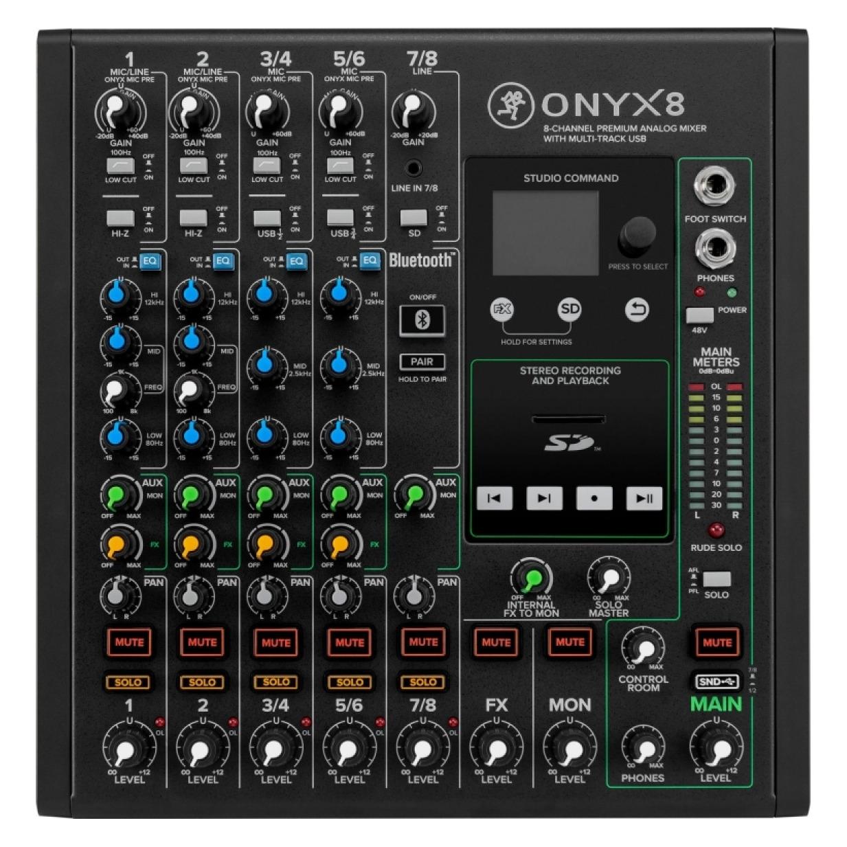 Mackie Onyx 8 (Studio- und Livemixer) (1010.07961)