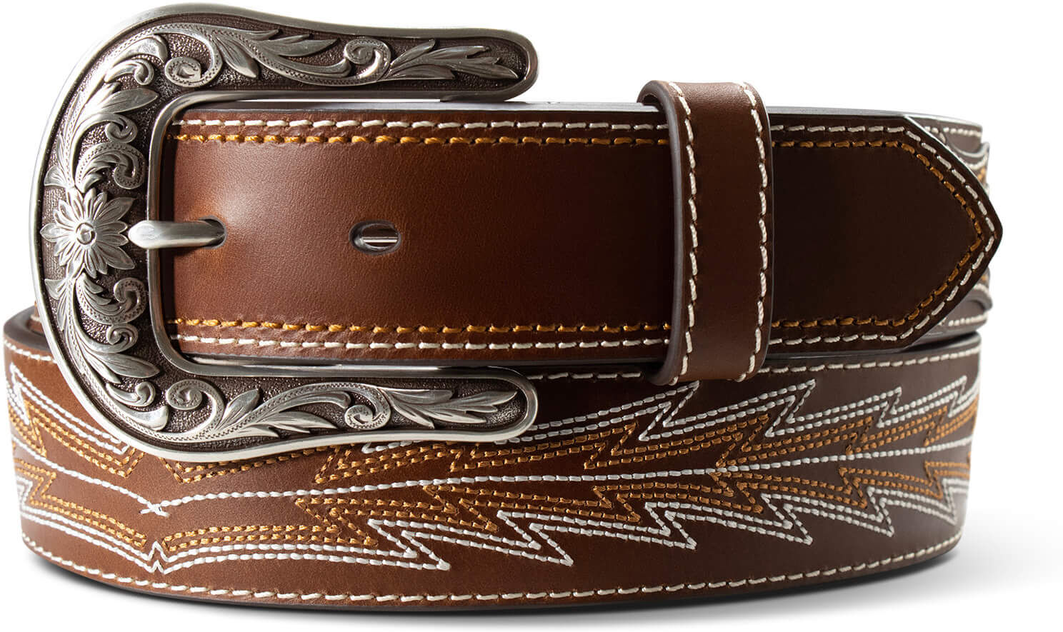 Women's Casanova Belt in Brown, Size: Large by Ariat