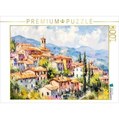 CALVENDO Puzzle Wo das Meer den Himmel küsst, beginnt deine Reise ins Paradies | 1000 Teile Lege-Größe 64x48cm Foto-Puzzle für glückliche Stunden,