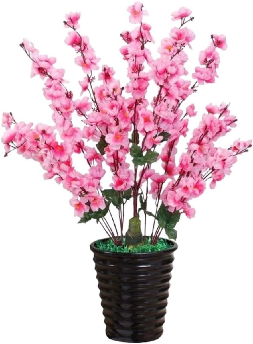 Kunstplant Perzikbloesem - Roze - 70 cm