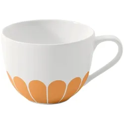 Villeroy & Boch, Tasse, Kaffeetasse Fleur 160 ml, 6 Stück, Gelb, Material (160 ml, 6x)