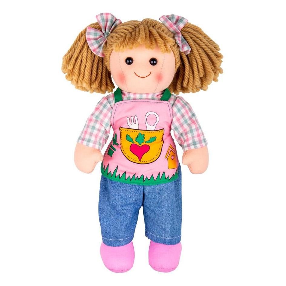 Bigjigs Spielzeug Elsie 30cm Weiche Rag Doll (BJD050)