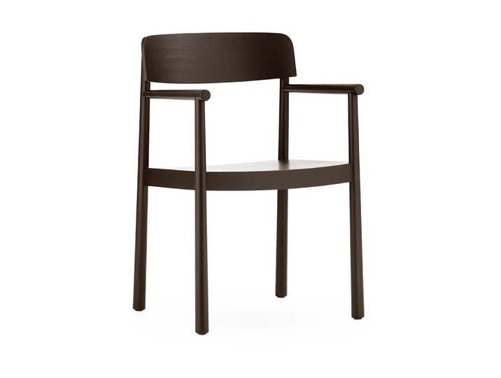 Normann Copenhagen Timb Armlehnenstuhl Brown ash