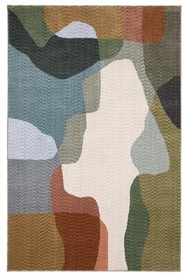 Style Haven Tobias Modern Abstract Multi-colored Area Rug-