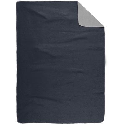 Biberna "Eva" wohlig warme Melange Decke aus 100% Baumwolle - made in Germany