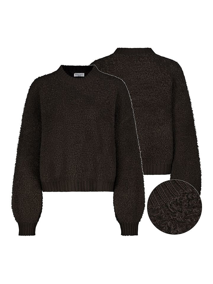 Eight2Nine Pullover in Dunkelbraun - XS