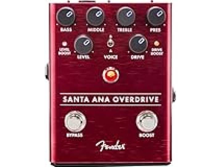 Fender Santa Ana Pédale Overdrive pour Guitare Électrique