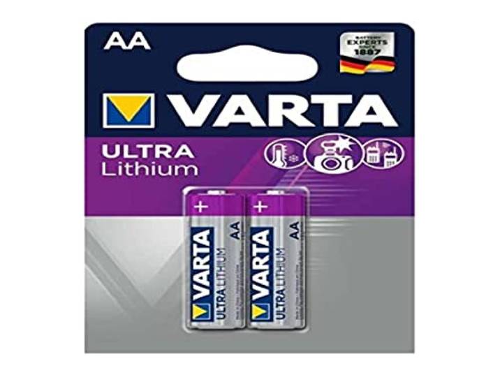 Varta lot de 10 blisters de 2 Piles Lithium AA LR6 Mignon Professional de lithium
