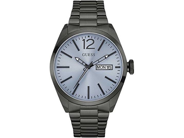 Montre Homme Guess (Ø 45 mm), gunmetal, band