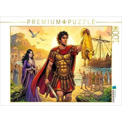 CALVENDO Puzzle Triumph mit dem Goldenen Vlies | 1000 Teile Lege-Größe 64x48cm Foto-Puzzle für glückliche Stunden, von , Calvendo Puzzle